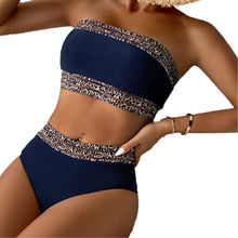 Load image into Gallery viewer, Tube Top Two-piece Bikini Set